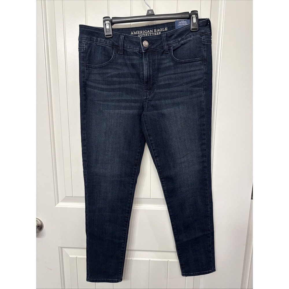 American Eagle Outfitters Women's AEO Denim /Stretch Hi-Rise Jegging 12SHORT NWT